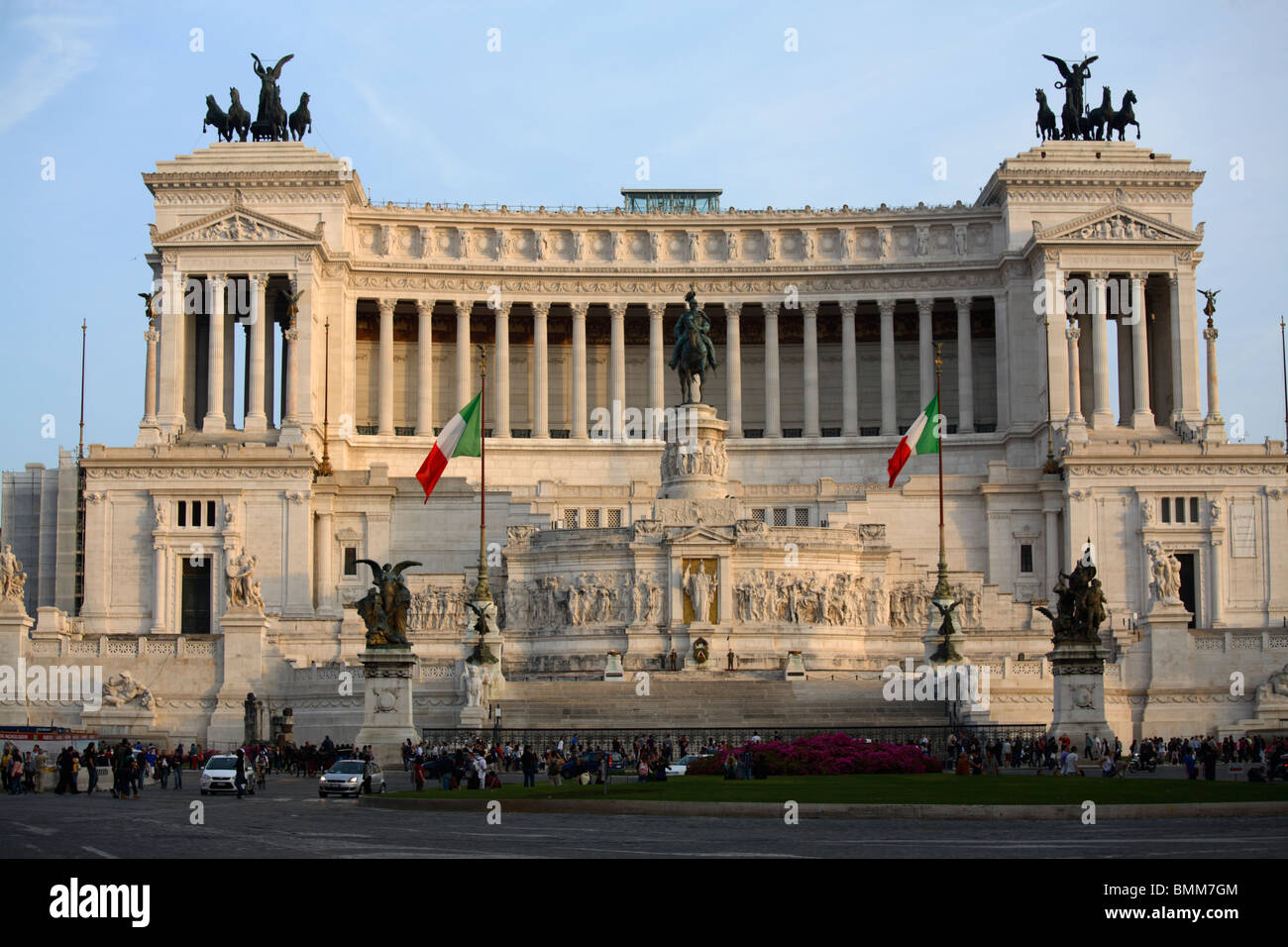 L'autel de la patrie ou Vittoriano, Rome, Italie Banque D'Images