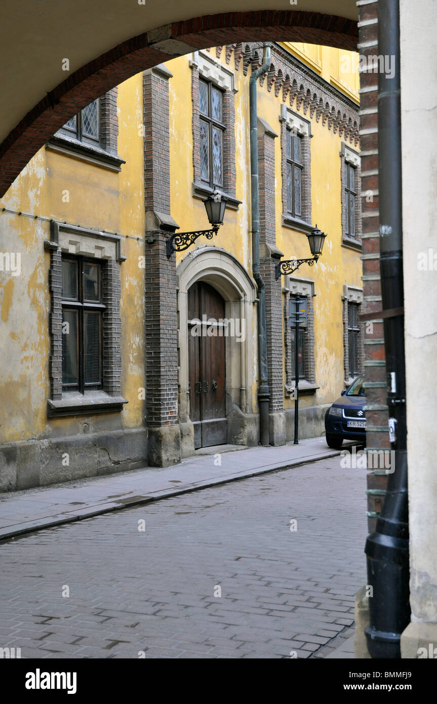 Lieux de la vieille ville de Cracovie, Cracovie , Pologne , Europе Banque D'Images