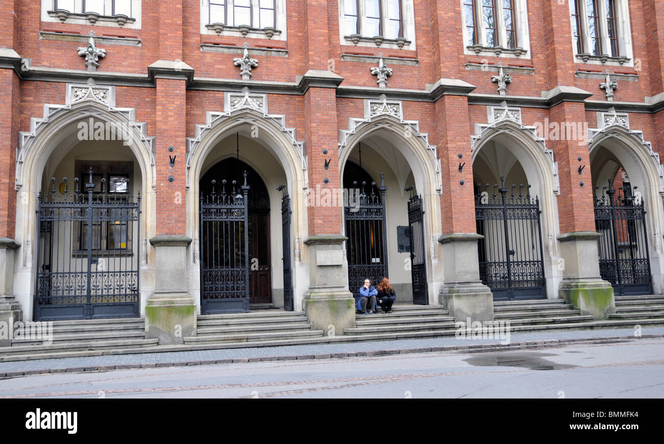 L'Université de Cracovie, Cracovie , Pologne , Europе Banque D'Images