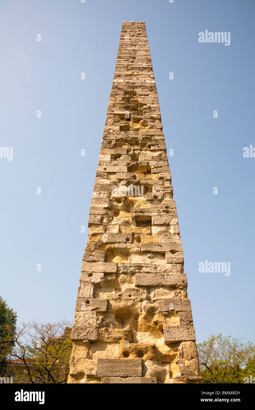 La colonne de Constantin dans l'Hippodrome, Istanbul, Turquie Banque D'Images