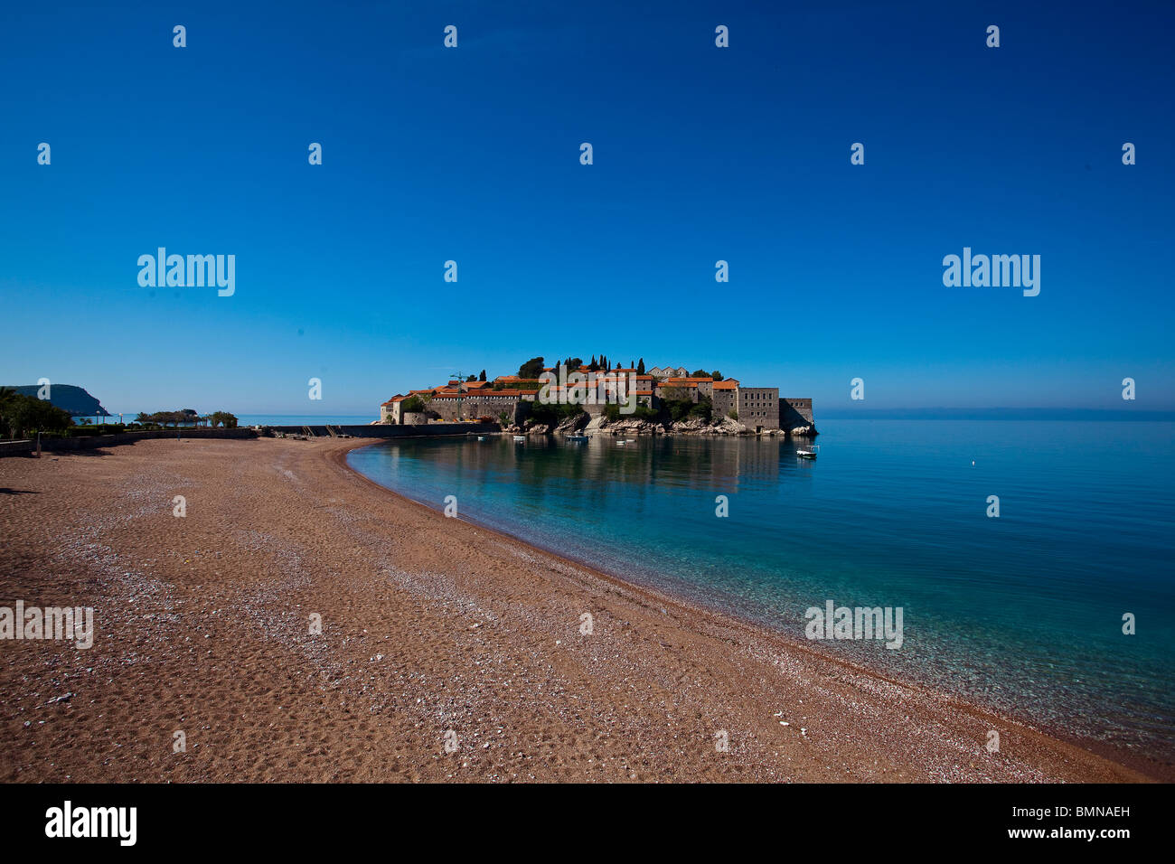 Sveti Stefan, Monténégro Banque D'Images