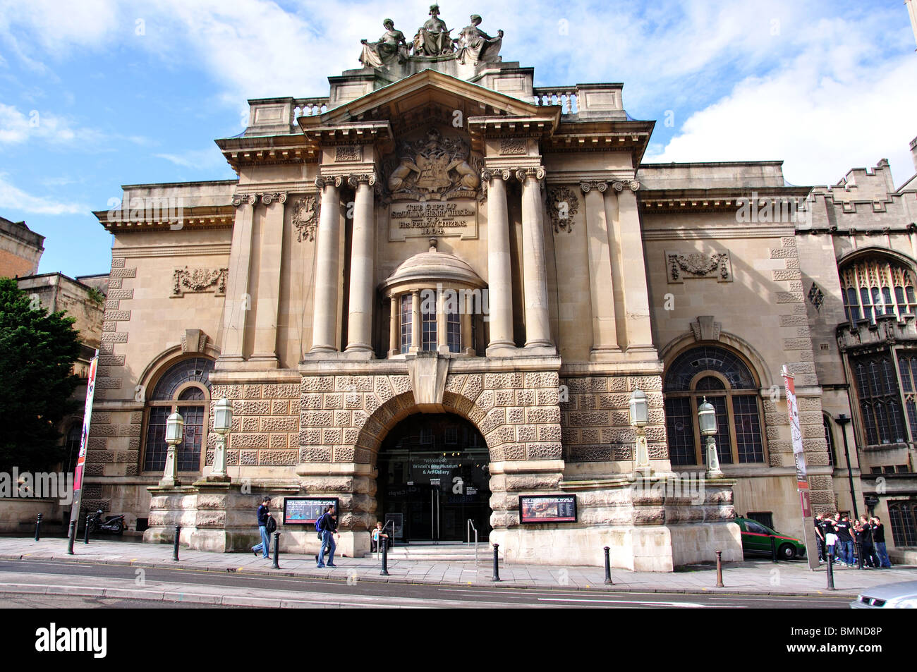 Le Bristol City Museum & Art Gallery, Whiteladies Road, Bristol, Angleterre, Royaume-Uni Banque D'Images