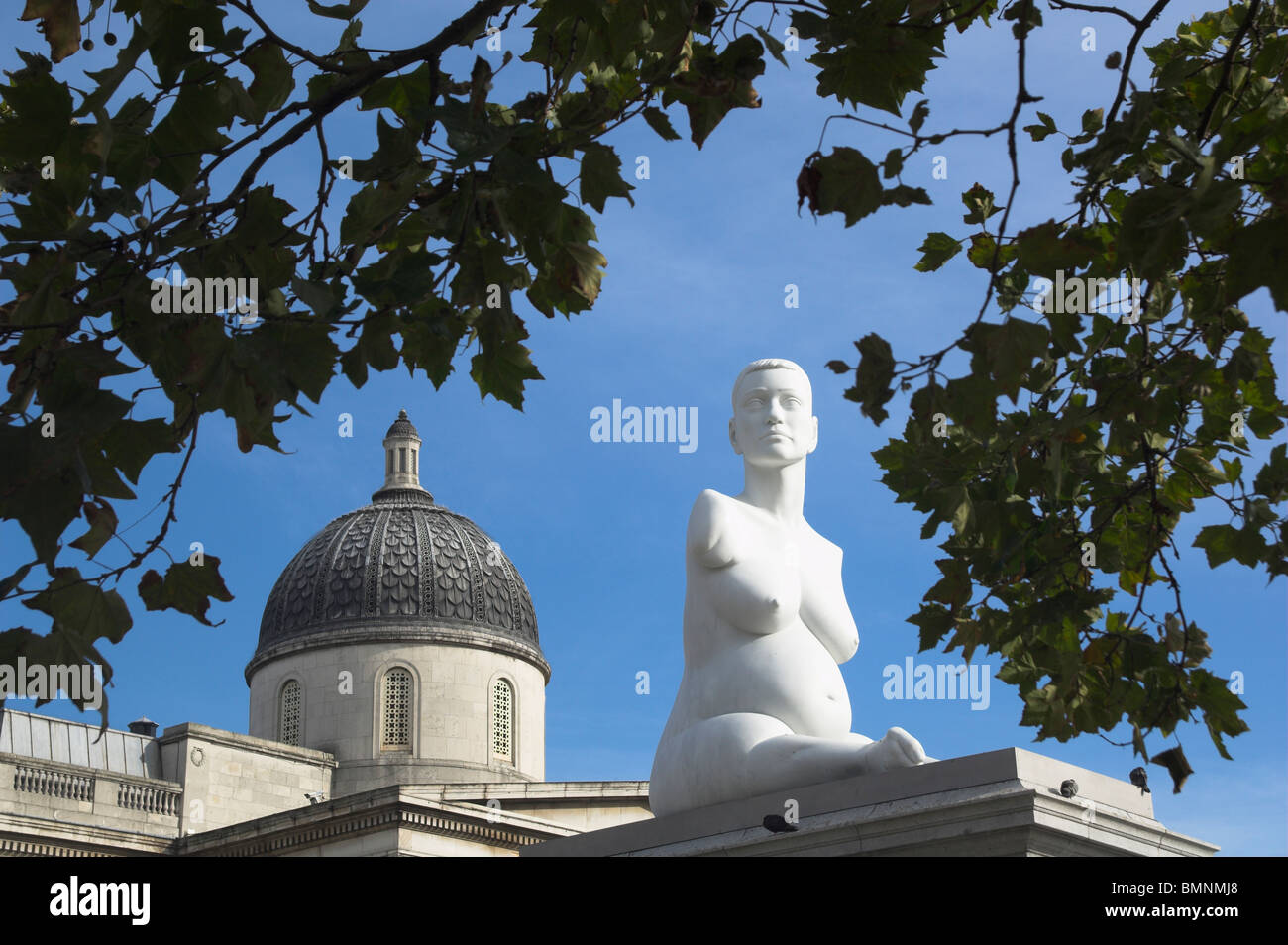 Trafalgar Square Alison hdb enceinte Banque D'Images