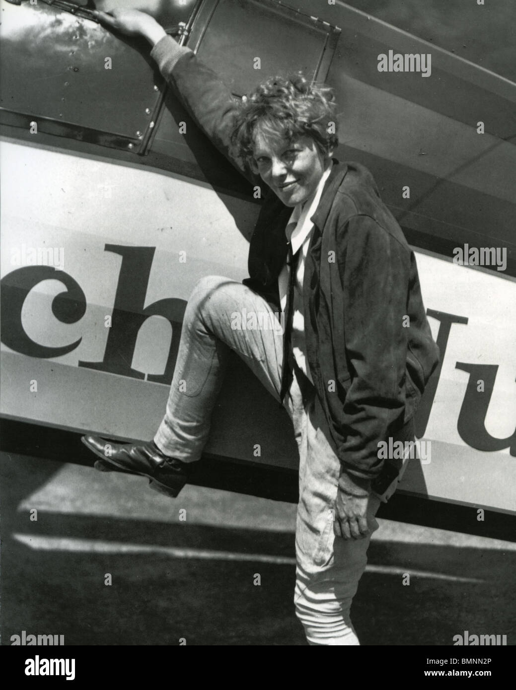 AMELIA EARHART - US aviator (1897-1937) Banque D'Images