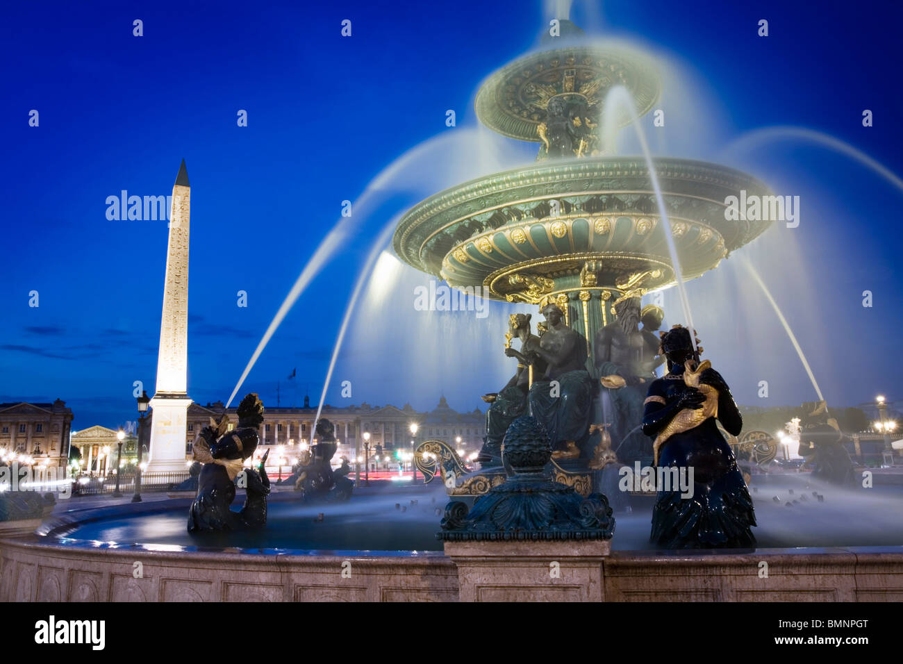 Place de la Concorde, Paris Banque D'Images