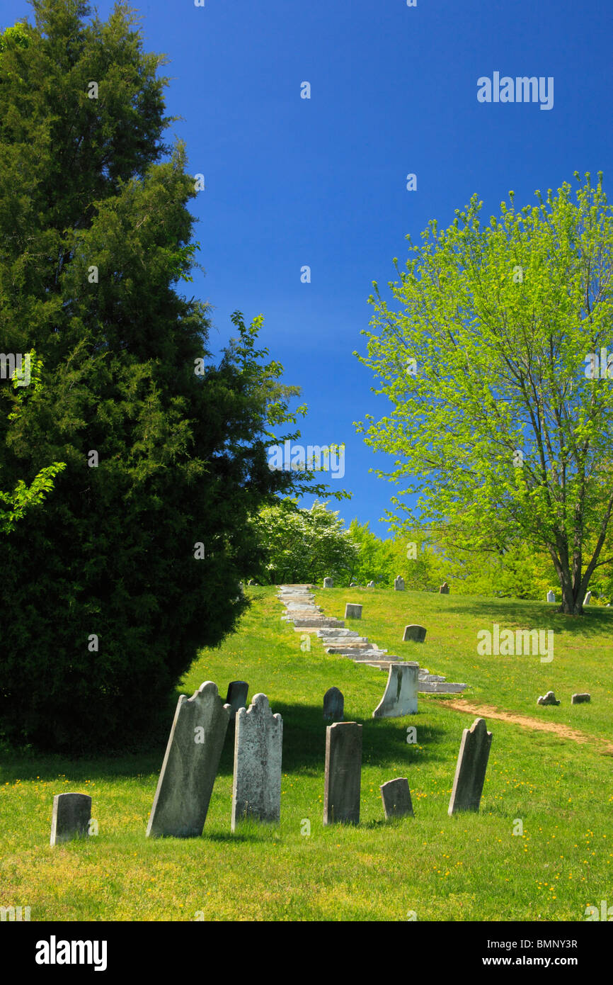 Cimetière de Harper, Harpers Ferry, West Virginia, USA Banque D'Images