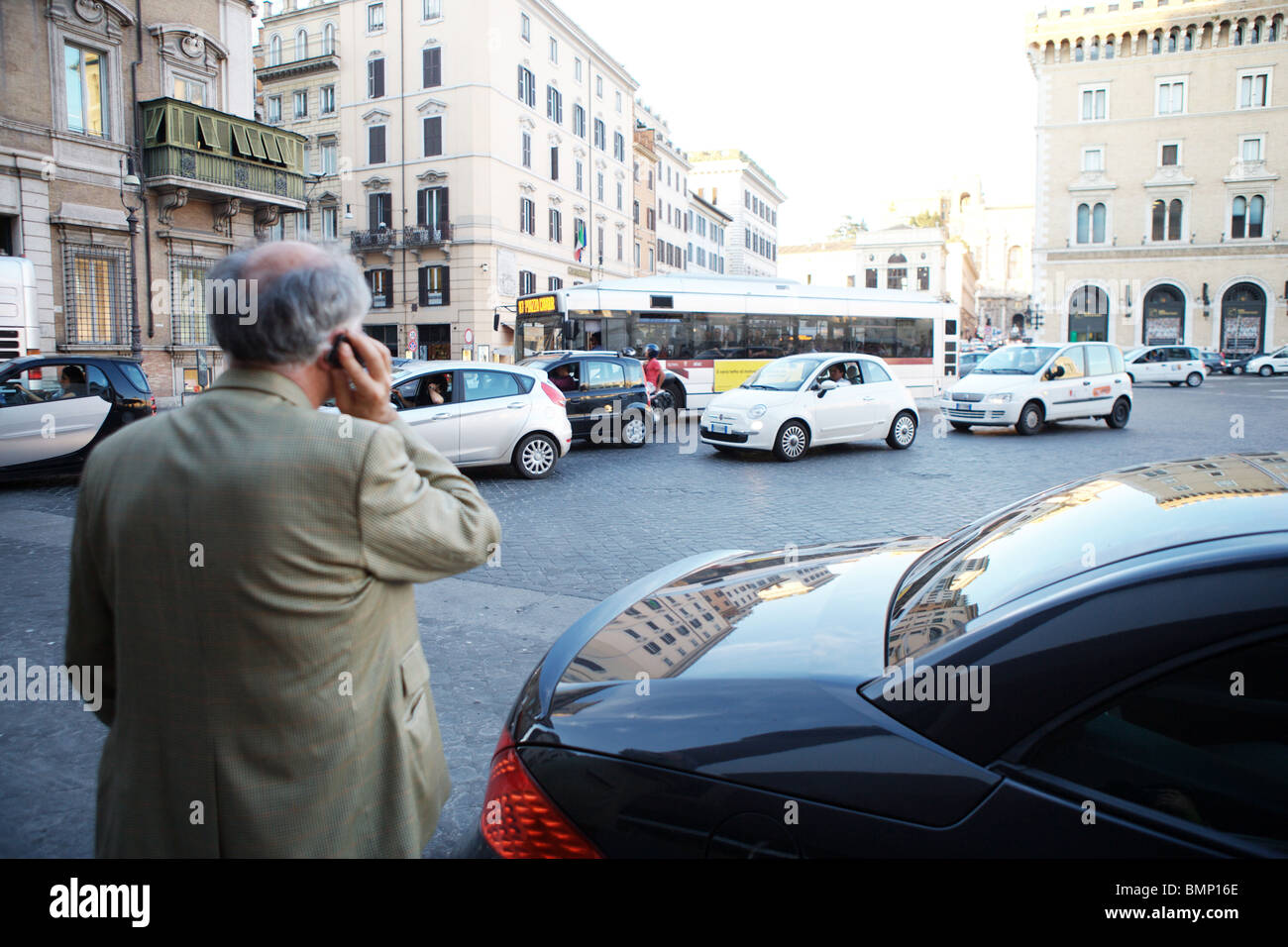 Scène de rue à Rome Italie Europe Banque D'Images