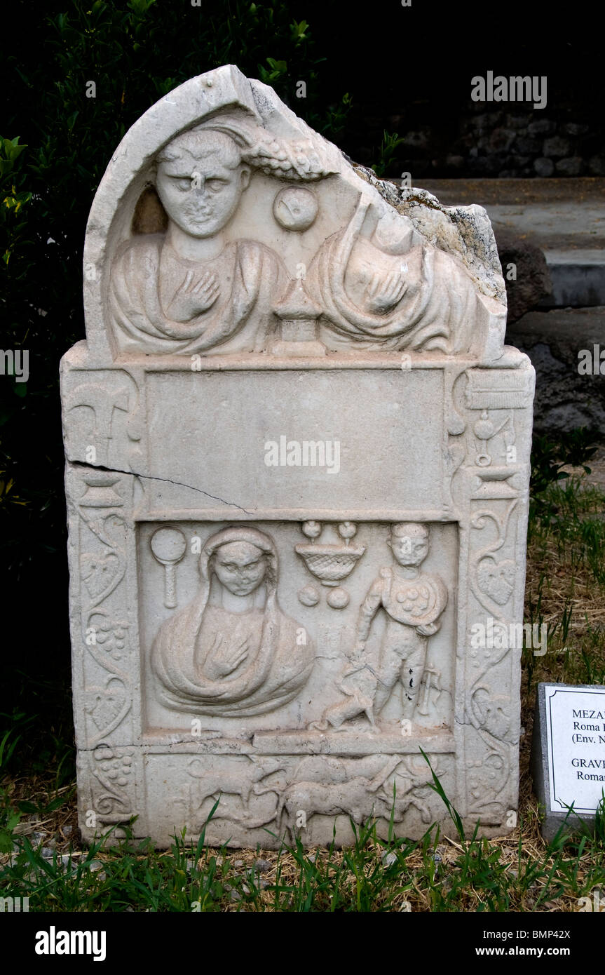 Bains Romains Ankara Turquie site archéologique Banque D'Images