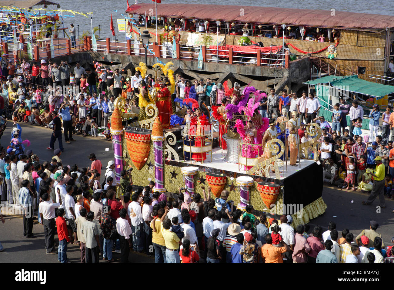 Carnival ; ; ; Inde Goa Panaji Banque D'Images