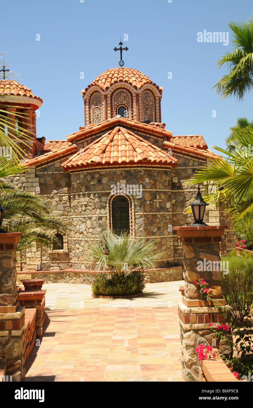 Eglise grecque orthodoxe Saint Elie au monastère Saint-Antoine en Arizona Banque D'Images