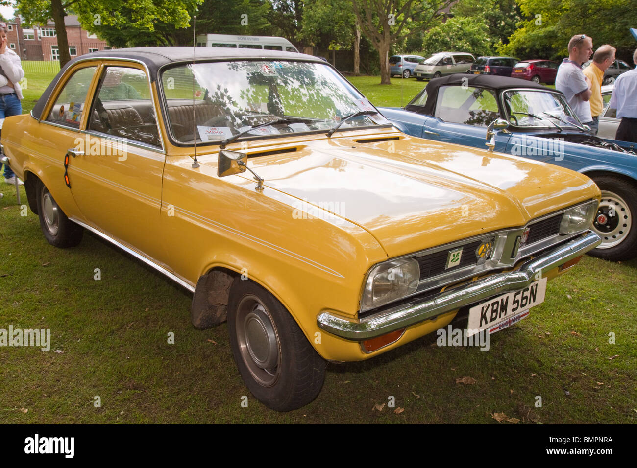 Vauxhall Viva HC classic car Banque D'Images