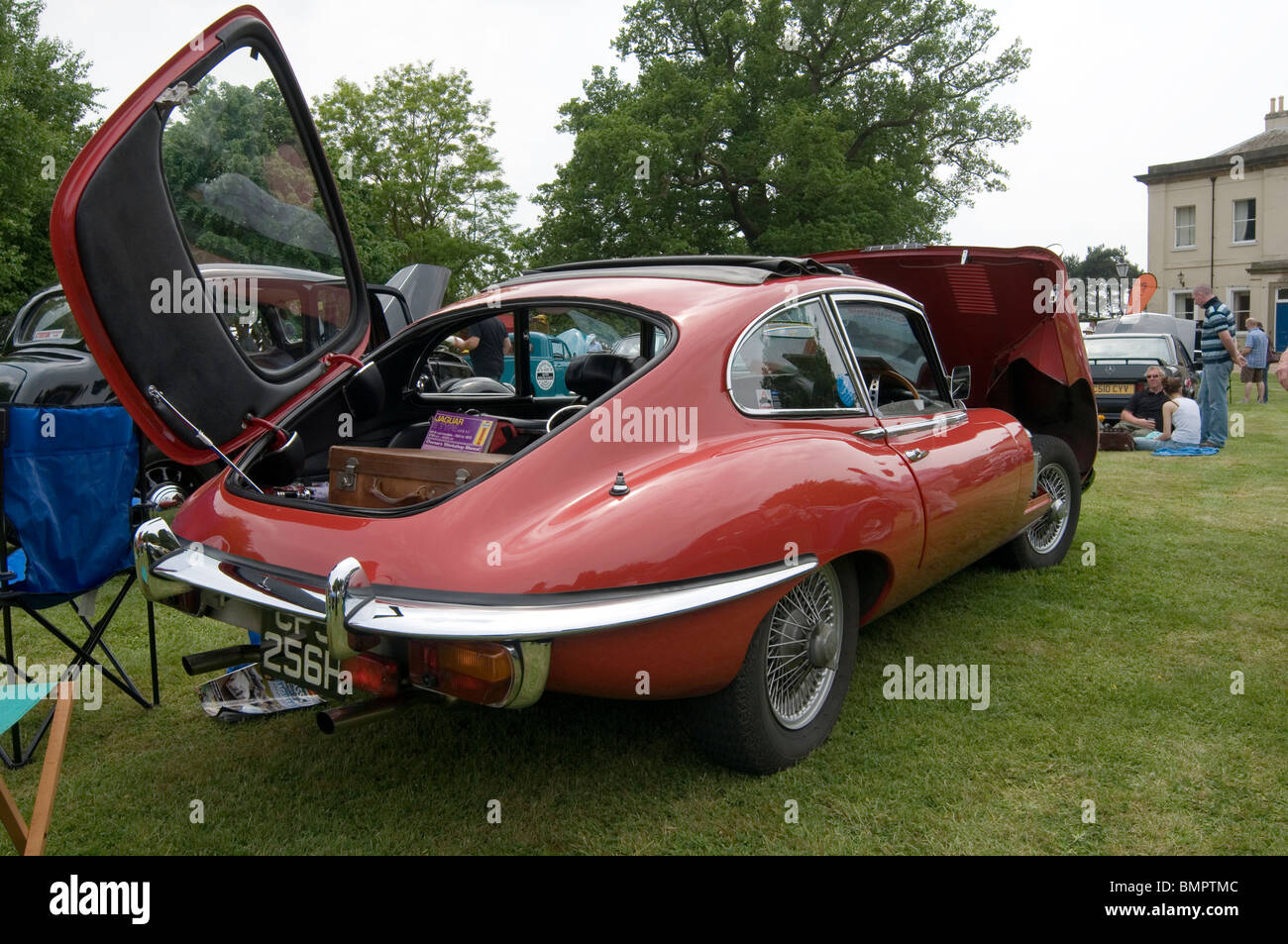 Jaguar type e coupé berline jag voiture de sport Banque D'Images