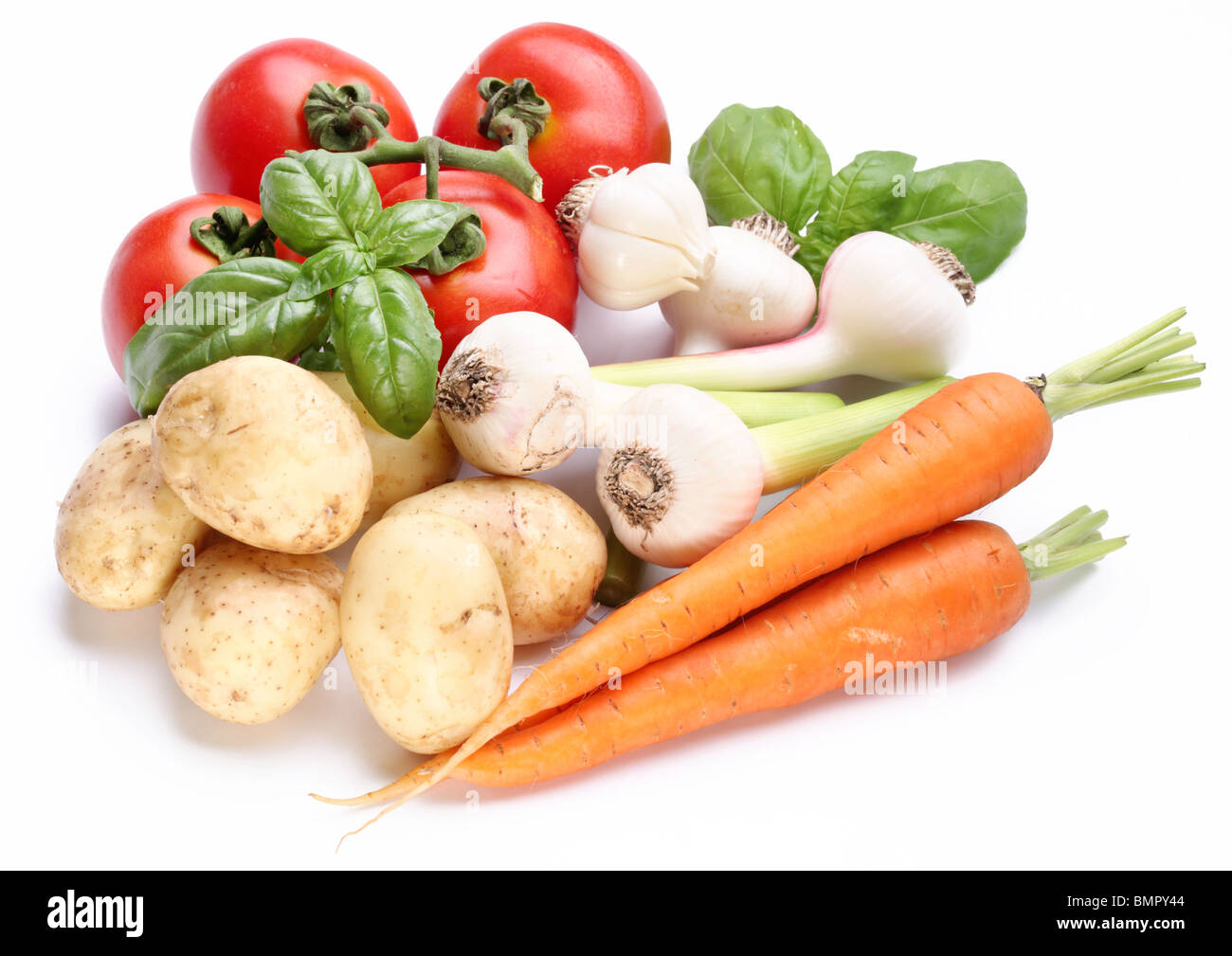 Groupe des légumes frais Banque D'Images