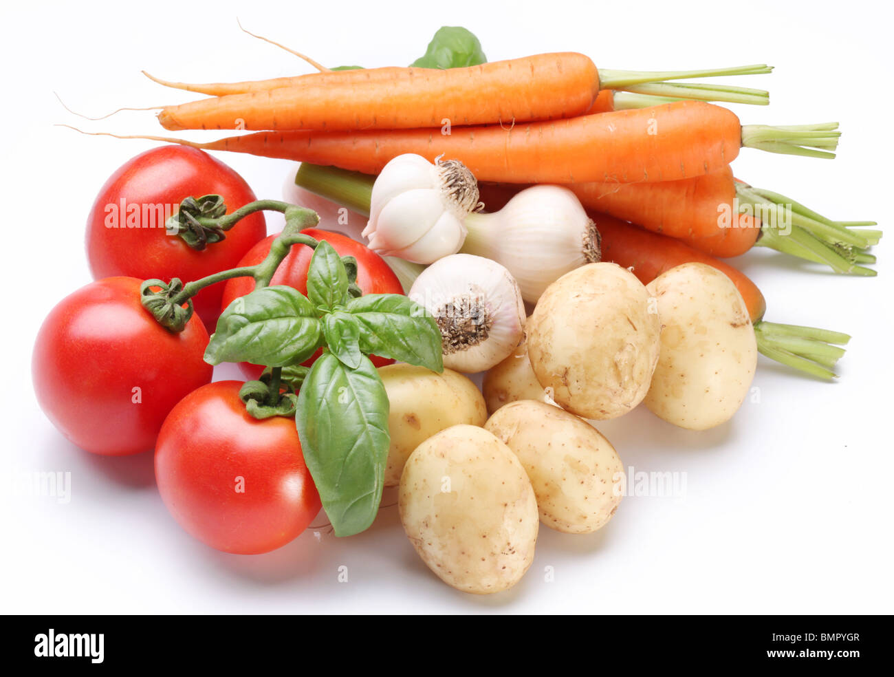 Groupe des légumes frais Banque D'Images