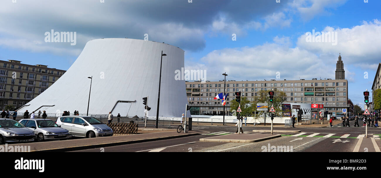 'Volcan', centre culturel d'Oscar Niemeyer, Le Havre ...