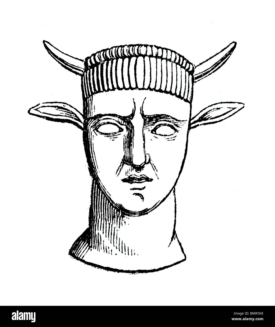 Dieu-fleuve Banque D'Images