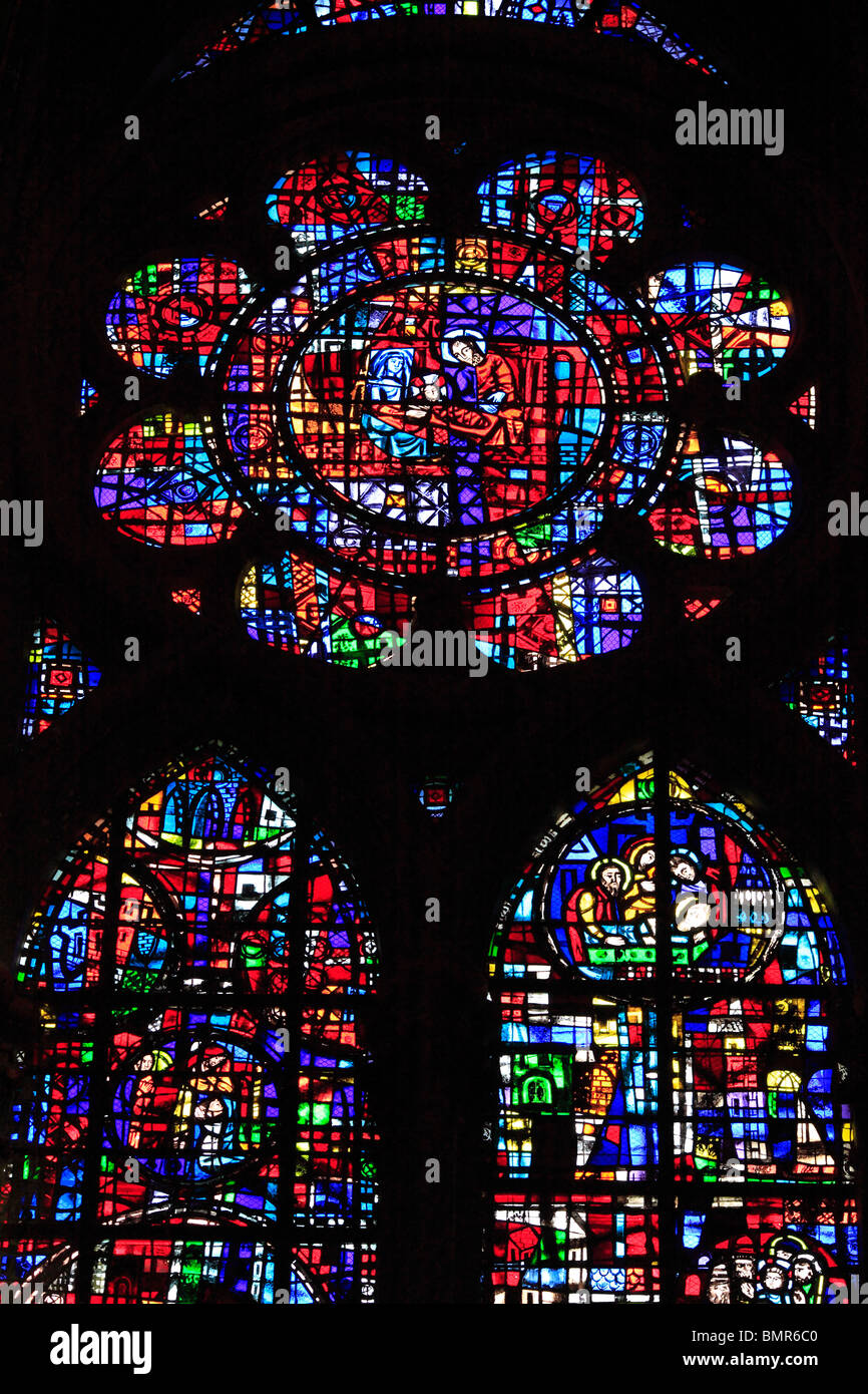 La cathédrale de Beauvais, Beauvais, Oise, Picardie, France Banque D'Images