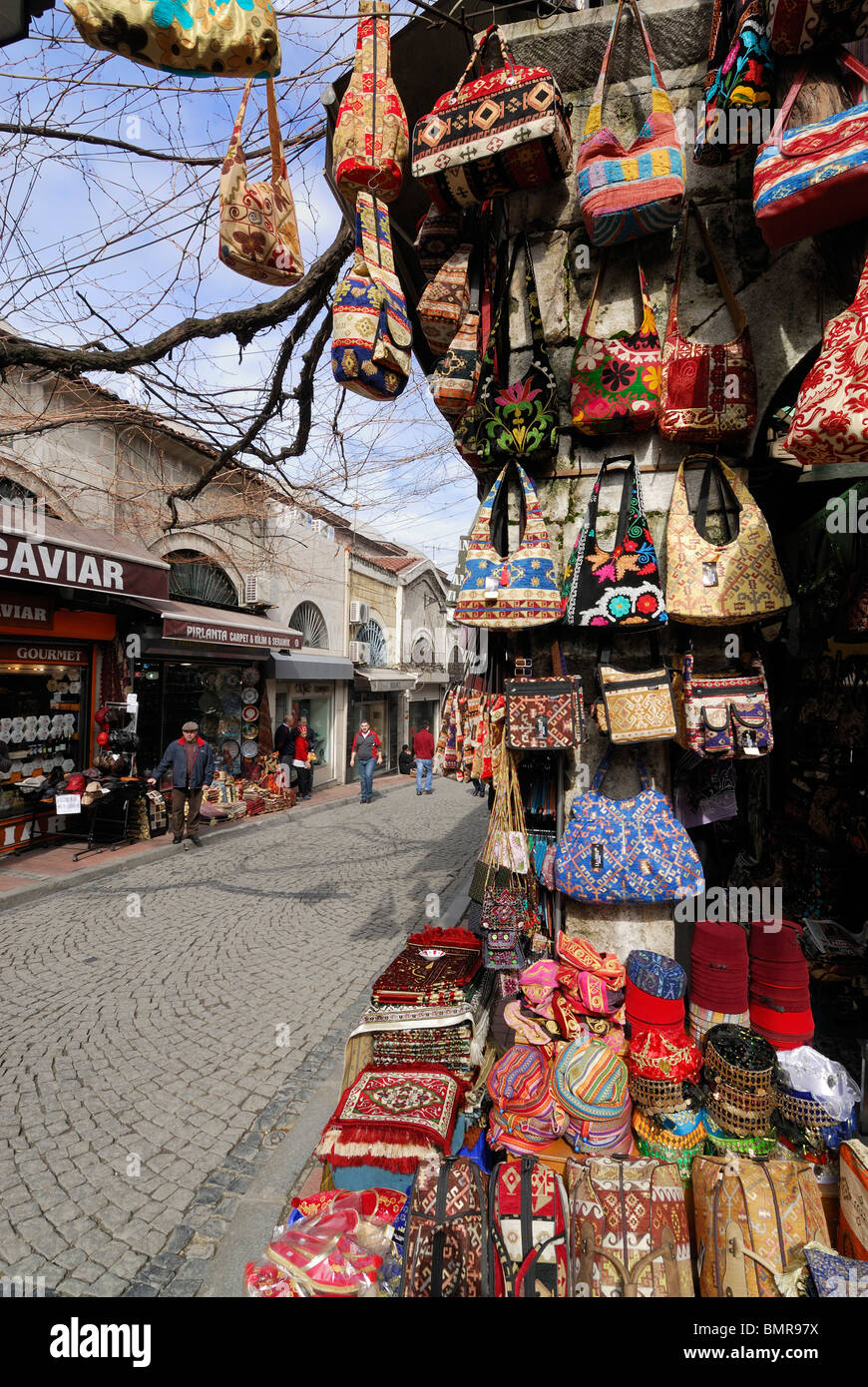Istanbul. La Turquie. Le Grand Bazar, le quartier de Sultanahmet. Banque D'Images