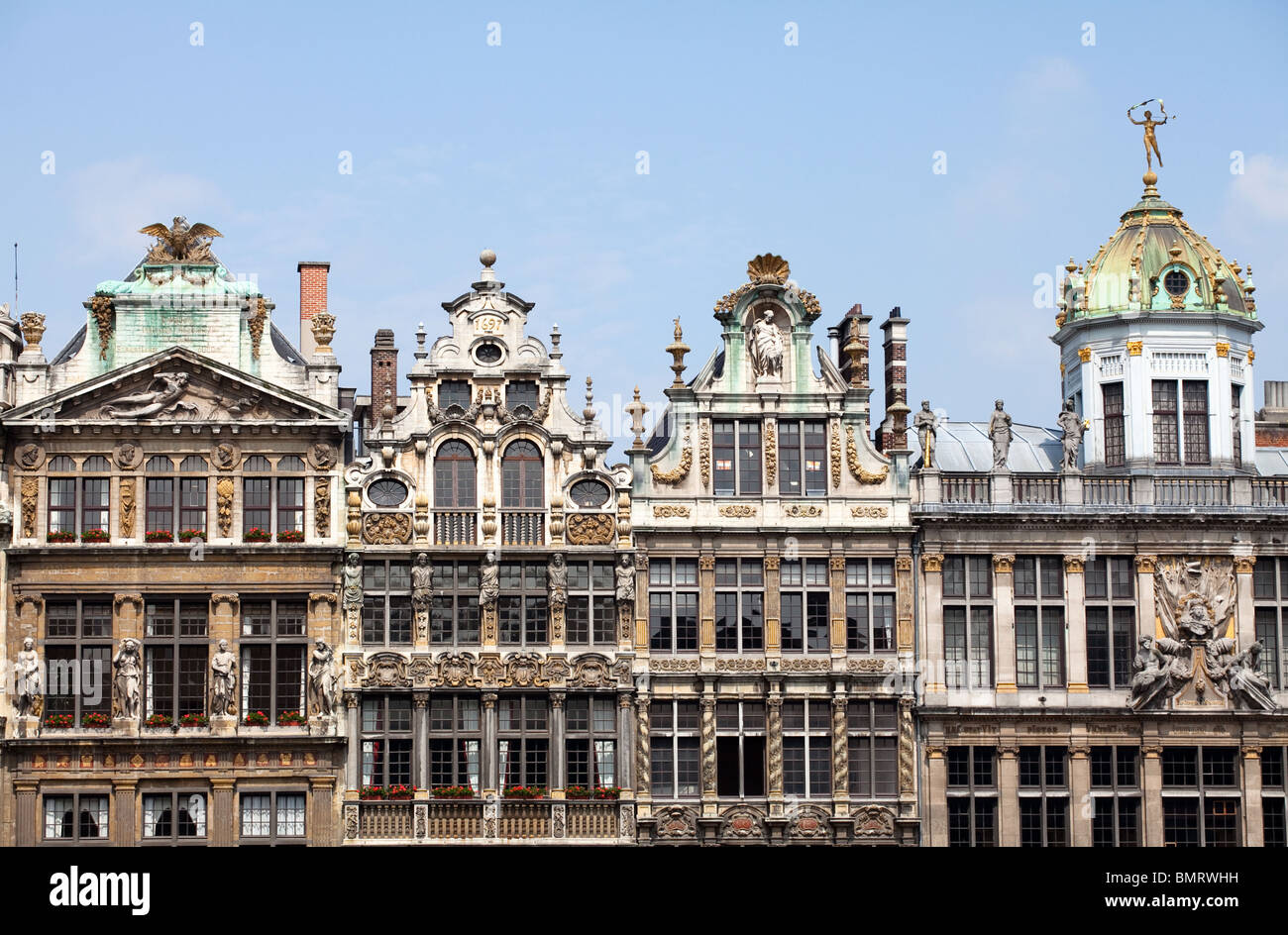 Grand Place, Bruxelles, Belgique Banque D'Images