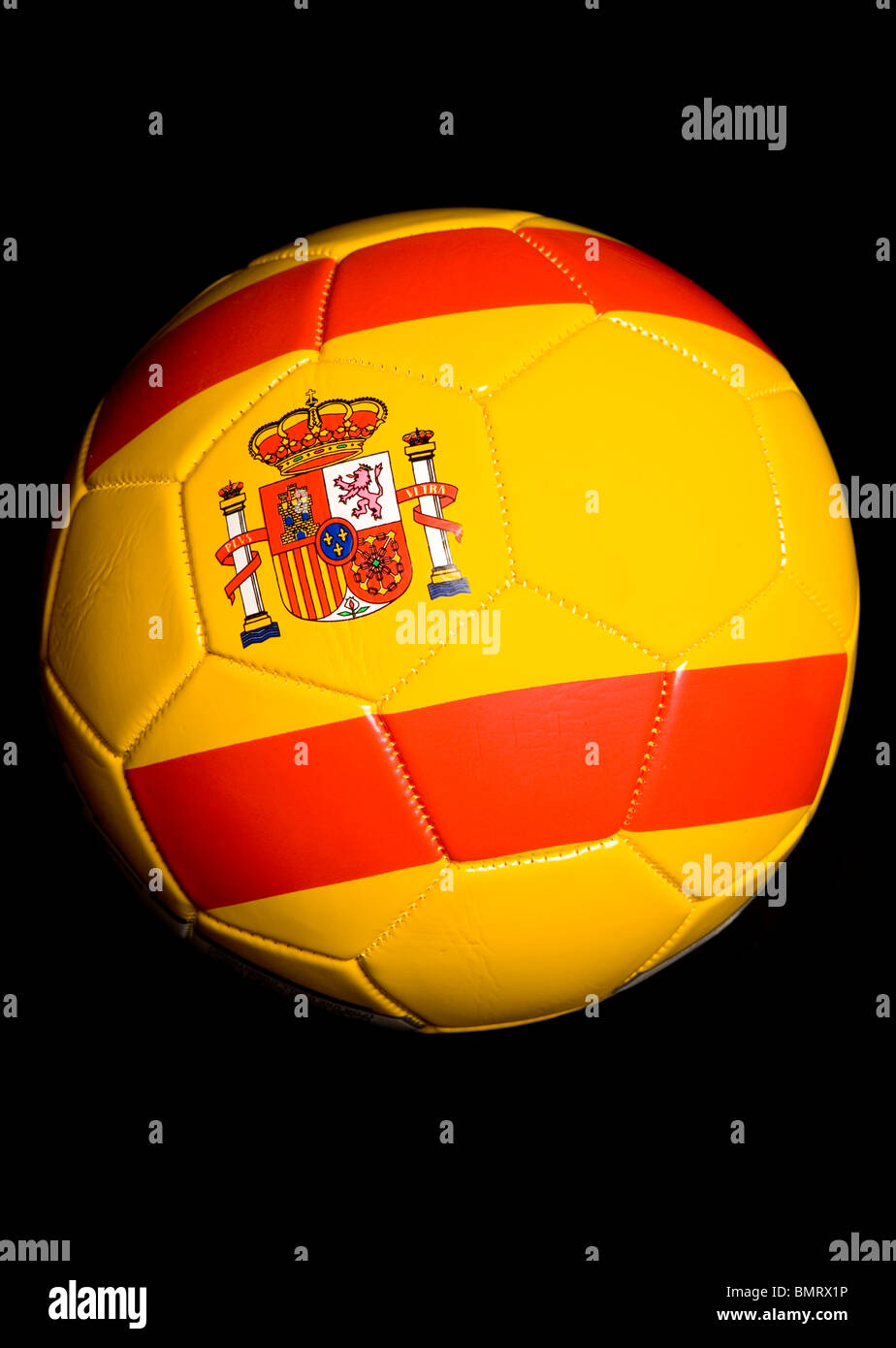 Le Football espagnol découpe studio Banque D'Images