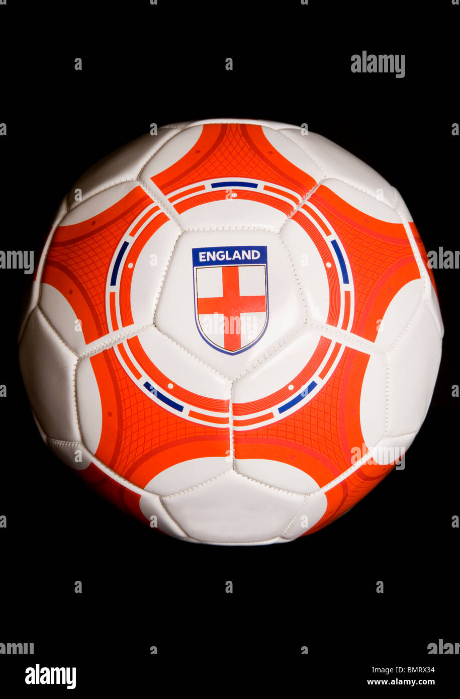 England Flag Football découpe studio Banque D'Images