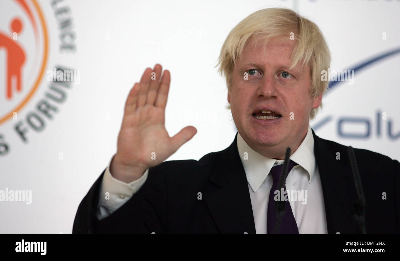 Boris Johnson, maire de Londres Banque D'Images