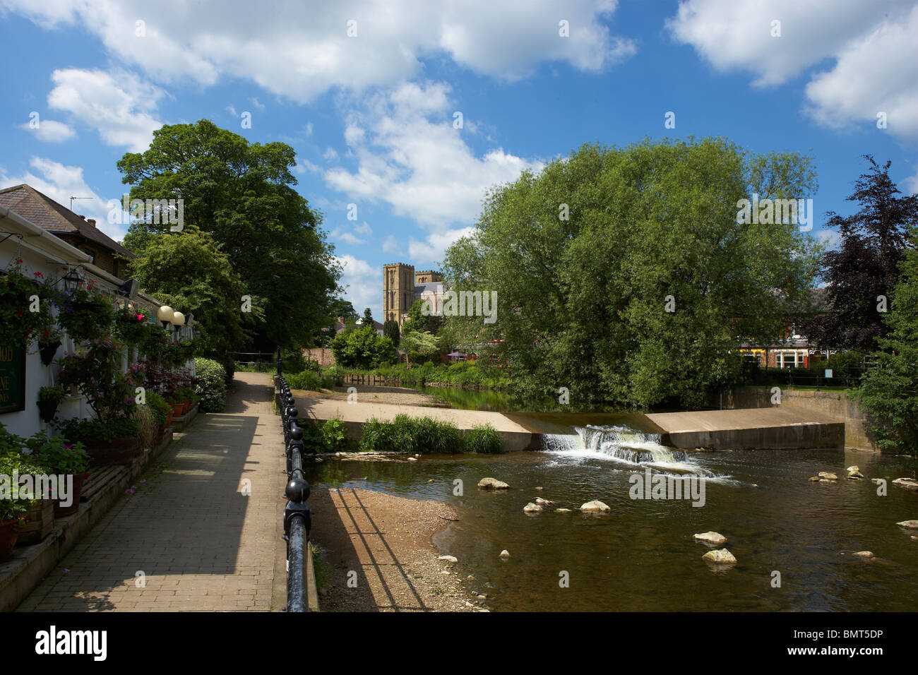 Ville de RIPON YORKSHIRE DU NORD ROYAUME UNI Banque D'Images