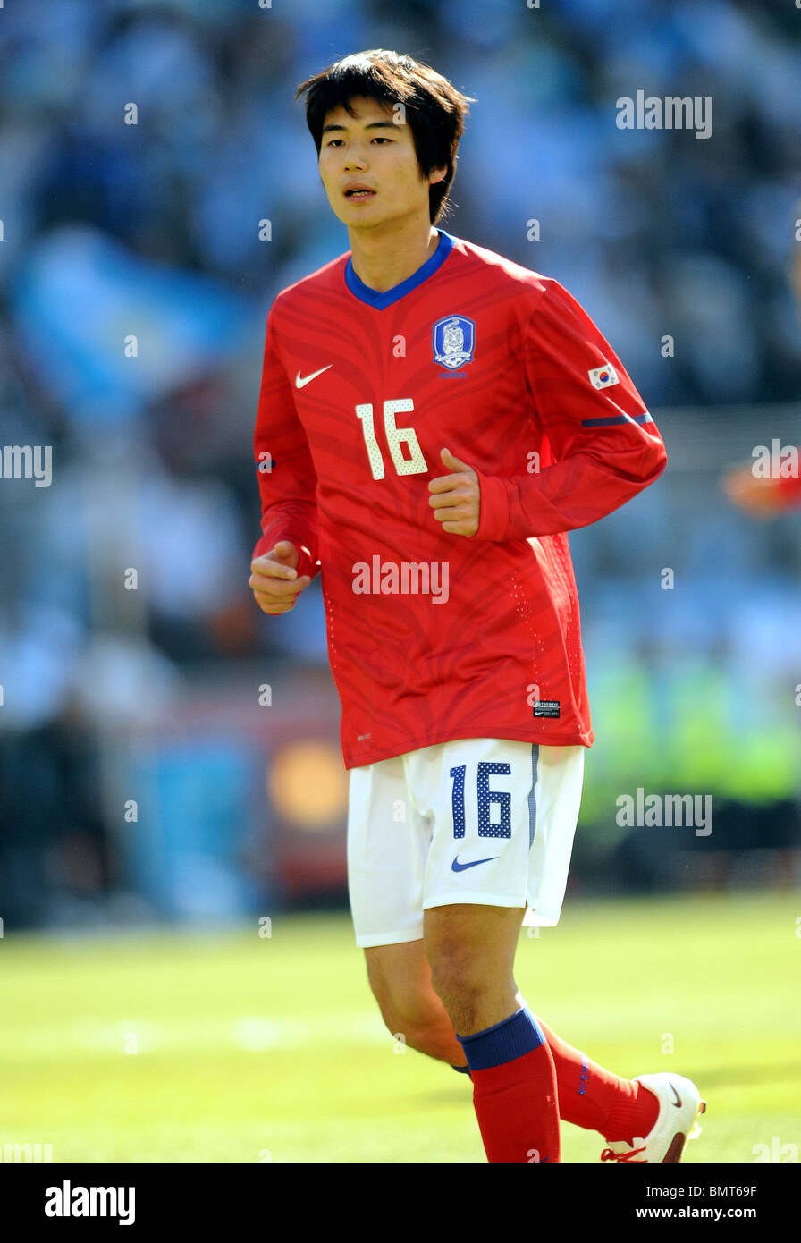 La Corée Ki Sung Yueng RUPUBLIC STADE SOCCER CITY AFRIQUE DU SUD 17 Juin 2010 Banque D'Images