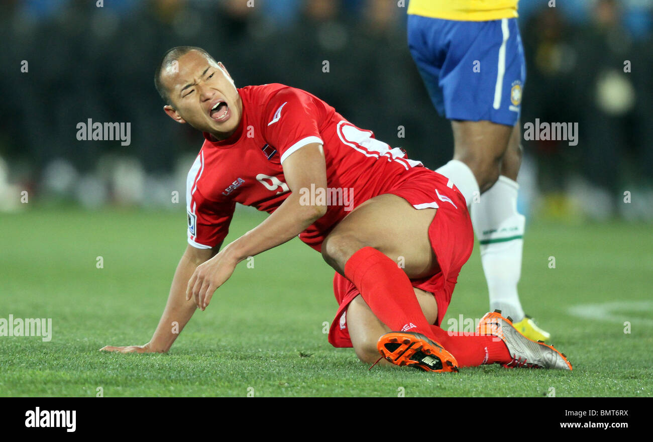 JONG TAE SE BRÉSIL V RPD de Corée ELLIS PARK DE JOHANNESBURG, AFRIQUE DU SUD 15 Juin 2010 Banque D'Images