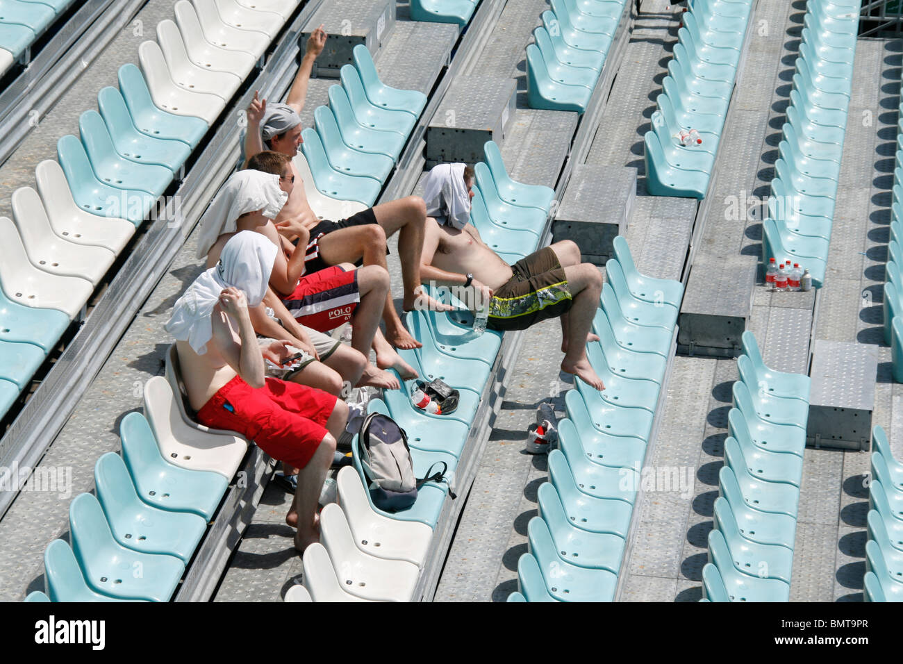 Championnat de natation monde partisans à Rome en 2009 Banque D'Images