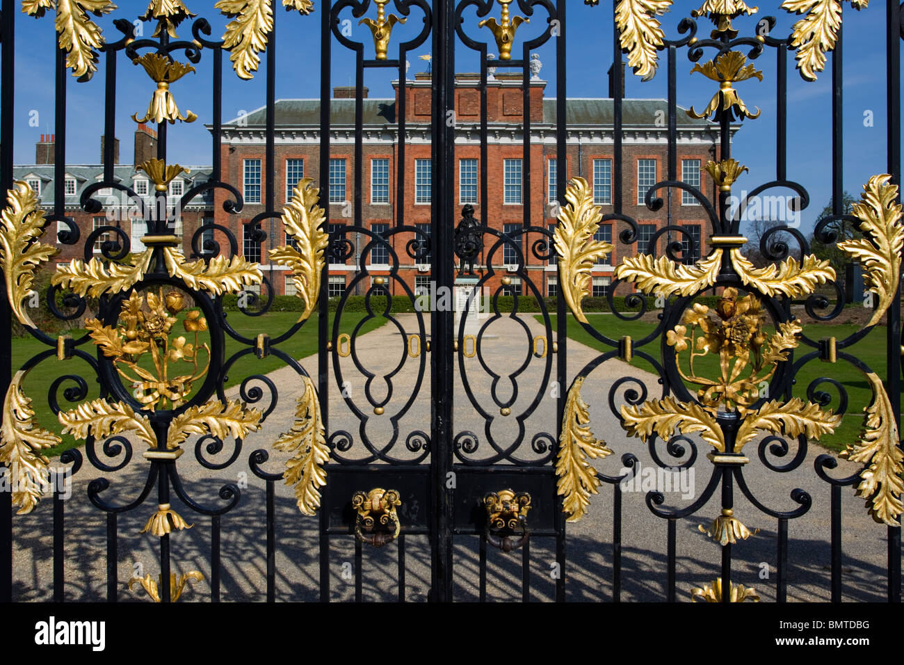 Le palais de Kensington, Londres, samedi, 10 avril 2010. Banque D'Images