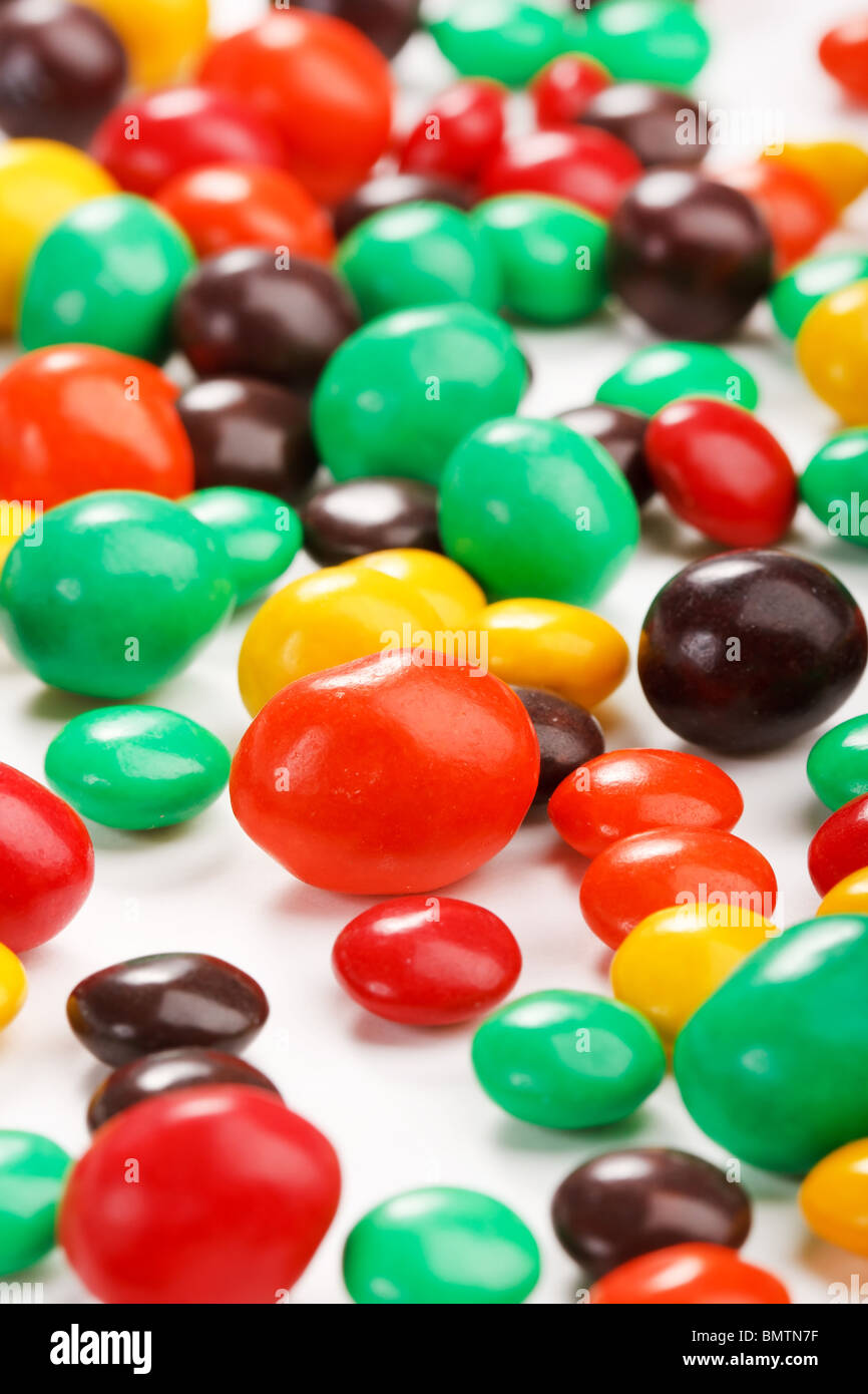 bonbons de couleur Banque D'Images