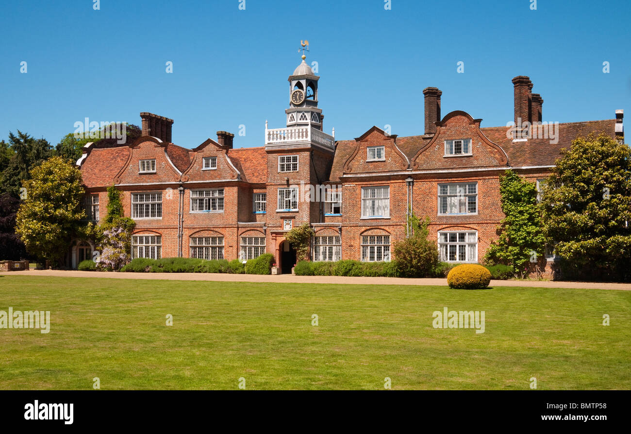Rothamsted Manor, dans les motifs de Rothamsted Research, près de Harpenden, Hertfordshire, Royaume-Uni Banque D'Images