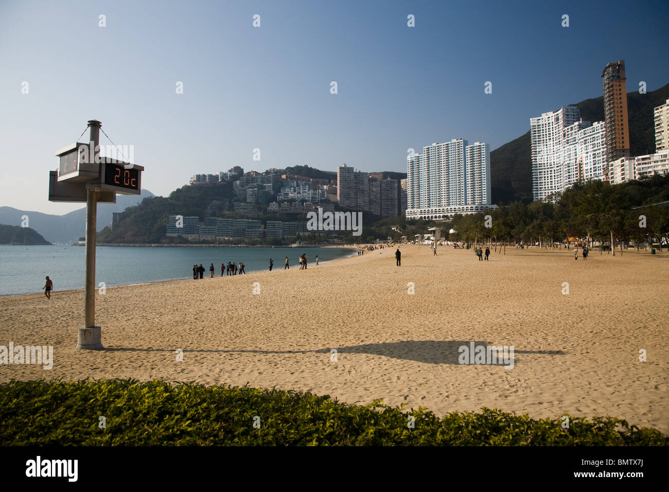 La plage de Repulse Bay, Hong Kong SAR Chine Fareast Asie Banque D'Images