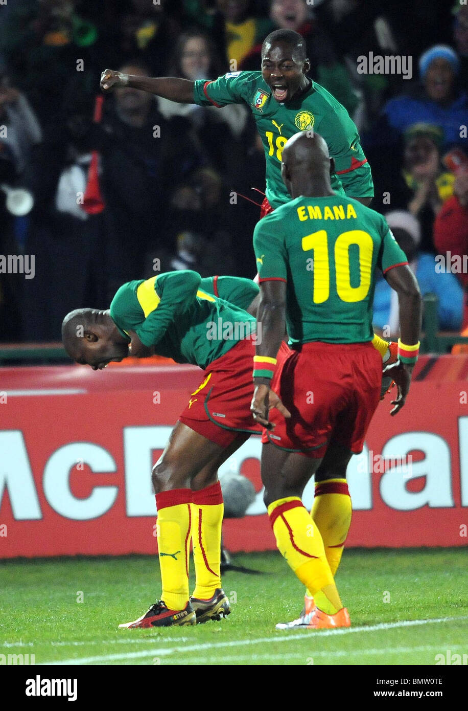 SAMUEL ETOO EYONG ENH ACHILLE CAMEROUN / DANEMARK LOFTUS VERSFELD PRETORIA AFRIQUE DU SUD 19 Juin 2010 Banque D'Images