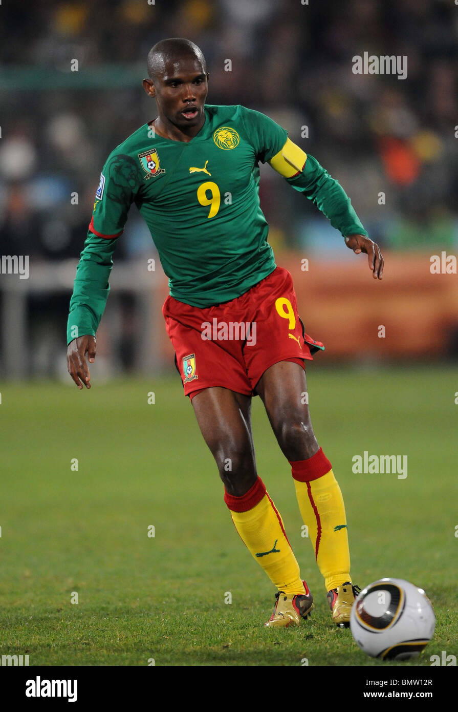 SAMUEL ETOO CAMEROUN LOFTUS VERSFELD PRETORIA AFRIQUE DU SUD 19 Juin 2010 Banque D'Images