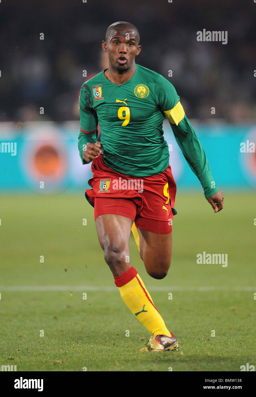 SAMUEL ETOO CAMEROUN LOFTUS VERSFELD PRETORIA AFRIQUE DU SUD 19 Juin 2010 Banque D'Images