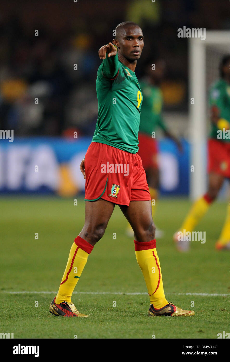 SAMUEL ETOO CAMEROUN LOFTUS VERSFELD PRETORIA AFRIQUE DU SUD 19 Juin 2010 Banque D'Images