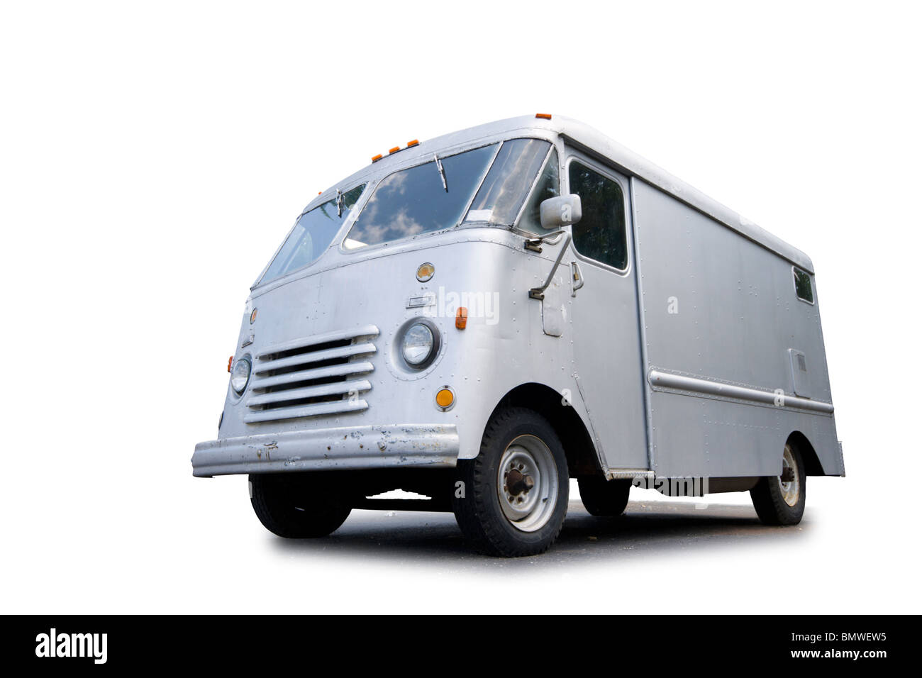 Camionnette de livraison Banque D'Images