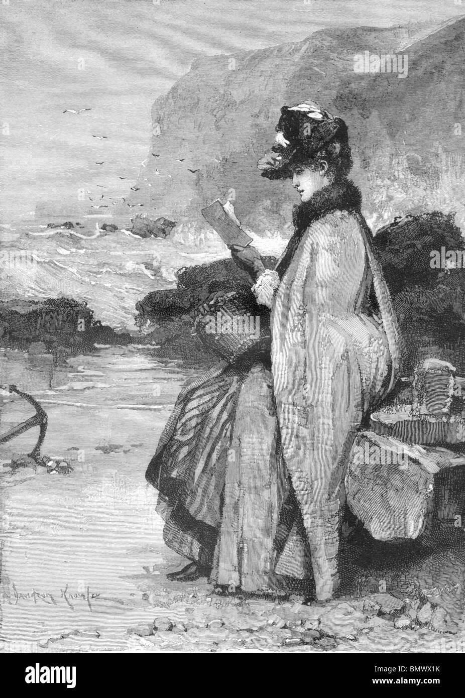 Un Noël doux à Cornwall Banque D'Images