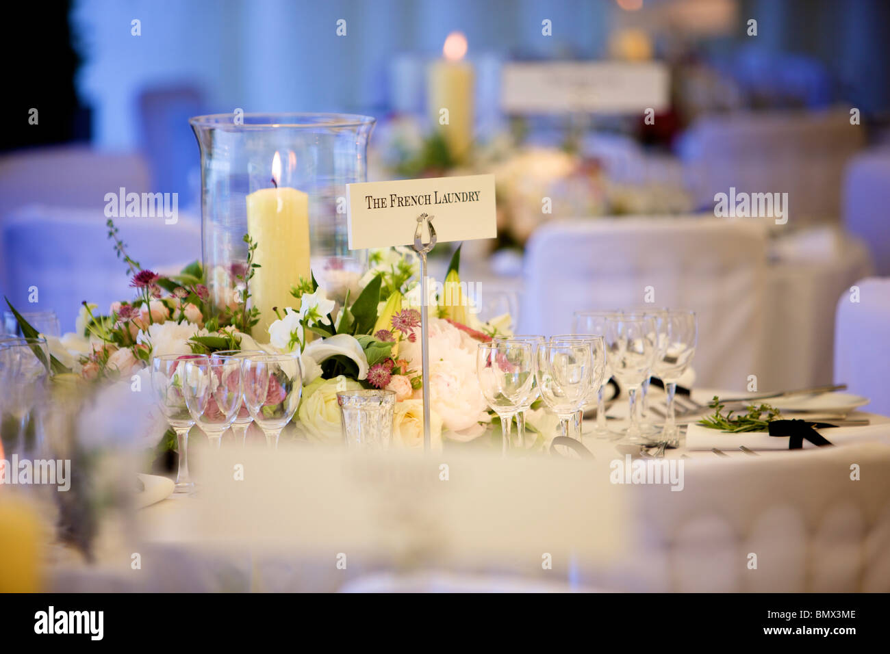 Gros plan des détails du mariage le jour du mariage Banque D'Images