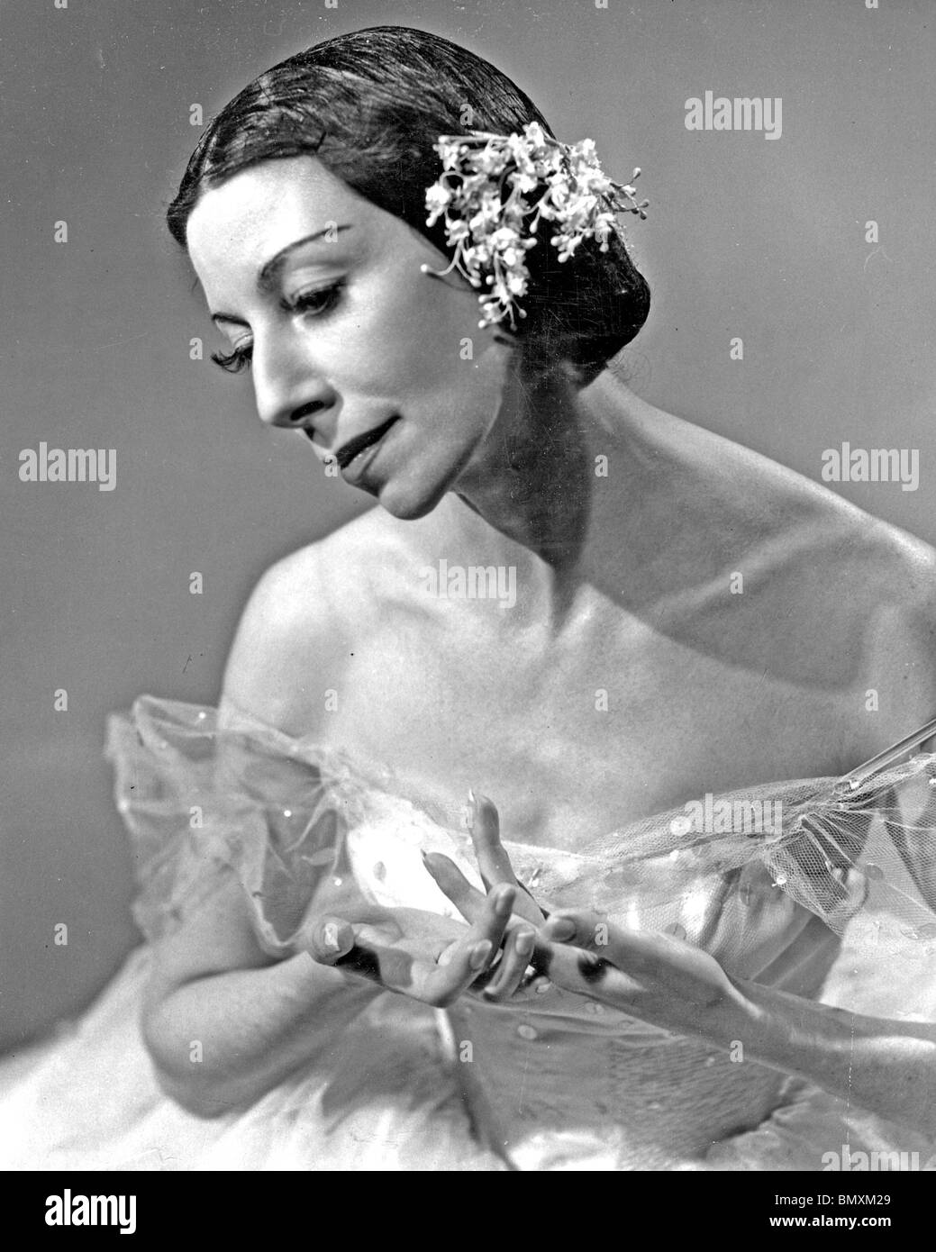 ALICIA MARKOVA (1910-2004) English ballerine et chorégraphe Banque D'Images