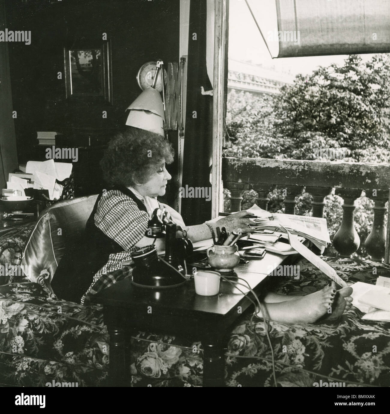 COLETTE - romancier français (1873-1954) Banque D'Images