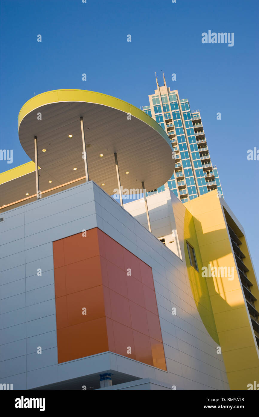 Glazier Children's Museum et Tampa Museum of Art à Curtis Hixon Waterfront Park Banque D'Images