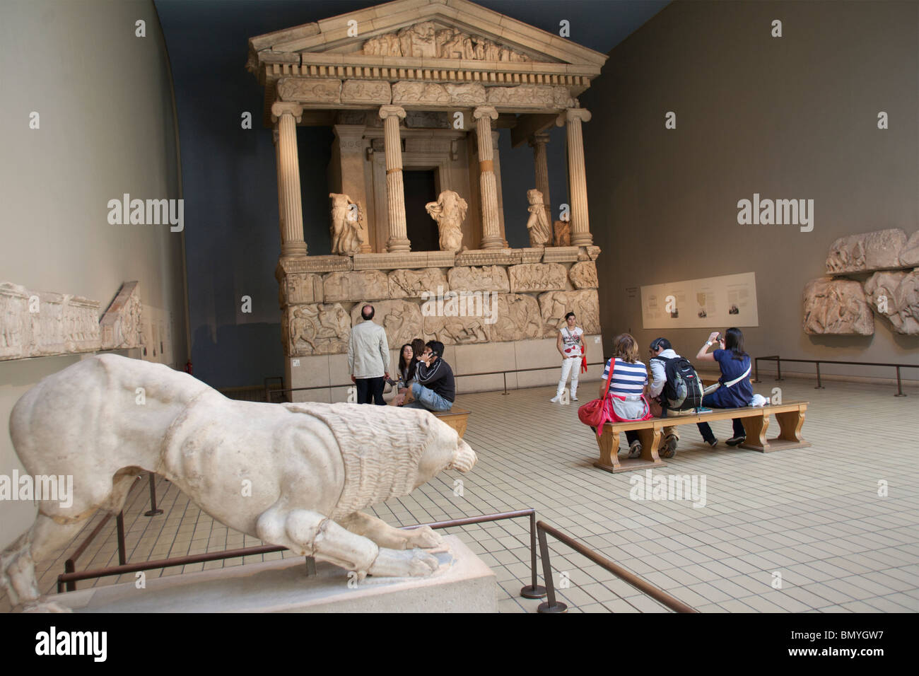 Les chambres du Parthénon au British Museum Bloomsbury Londres Angleterre GO UK Banque D'Images