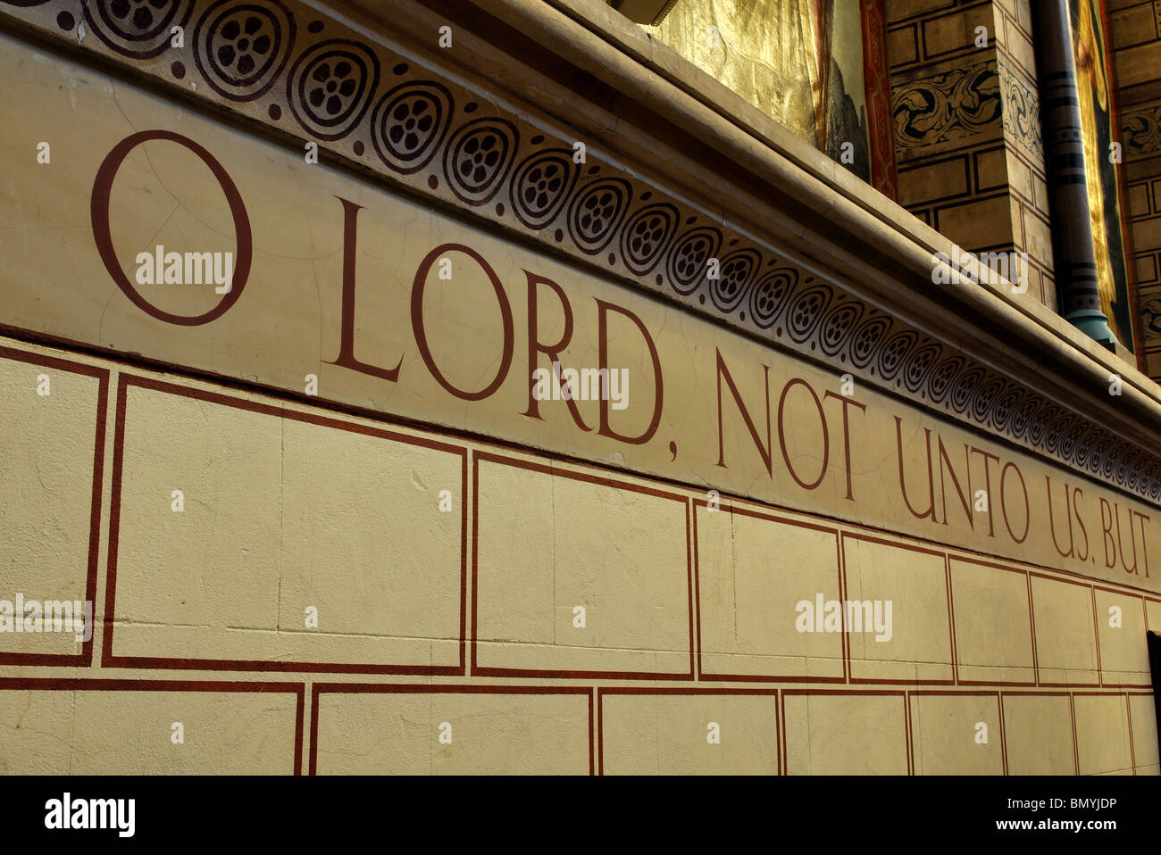 Détail de la salle principale de la Guildhall, Northampton, Northamptonshire, England, UK Banque D'Images