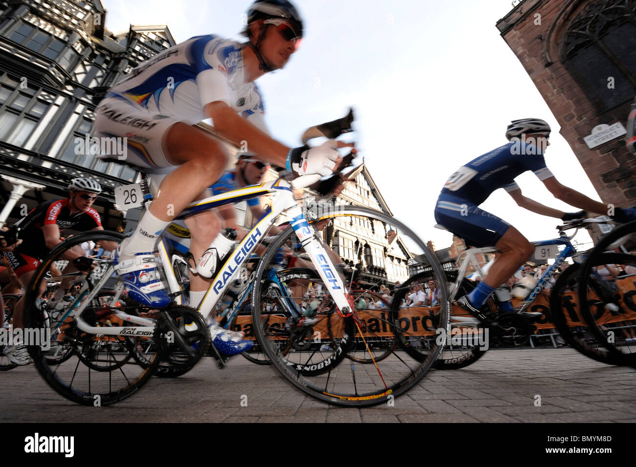 Halfords Tour Series 2010 à Chester Banque D'Images