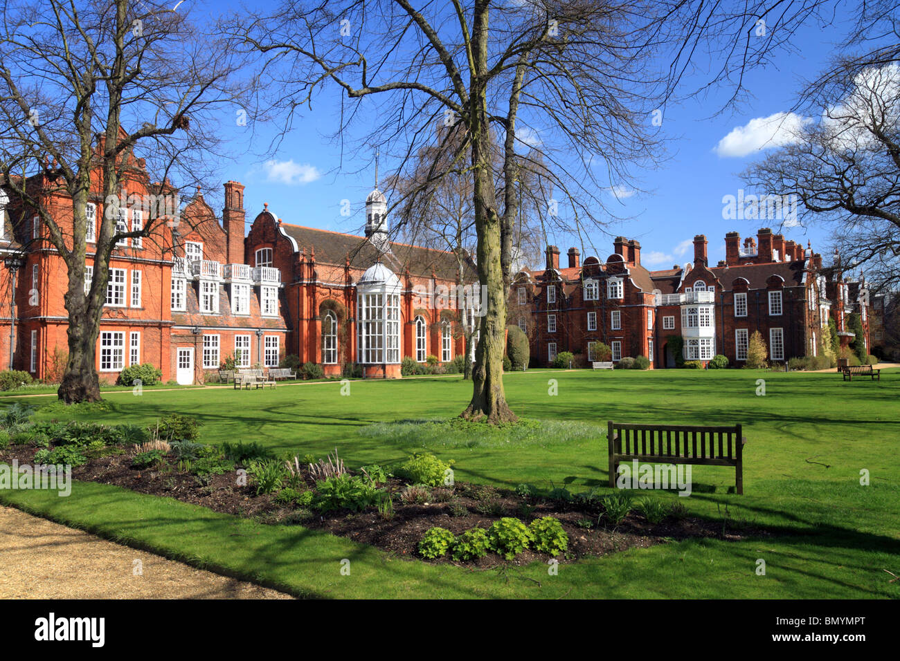 Newnham College Cambridge University Banque D'Images