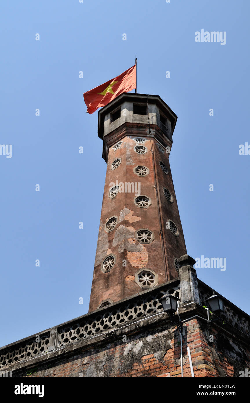 Cot Co Tower, Musée de l'armée, Hanoi, Vietnam Banque D'Images