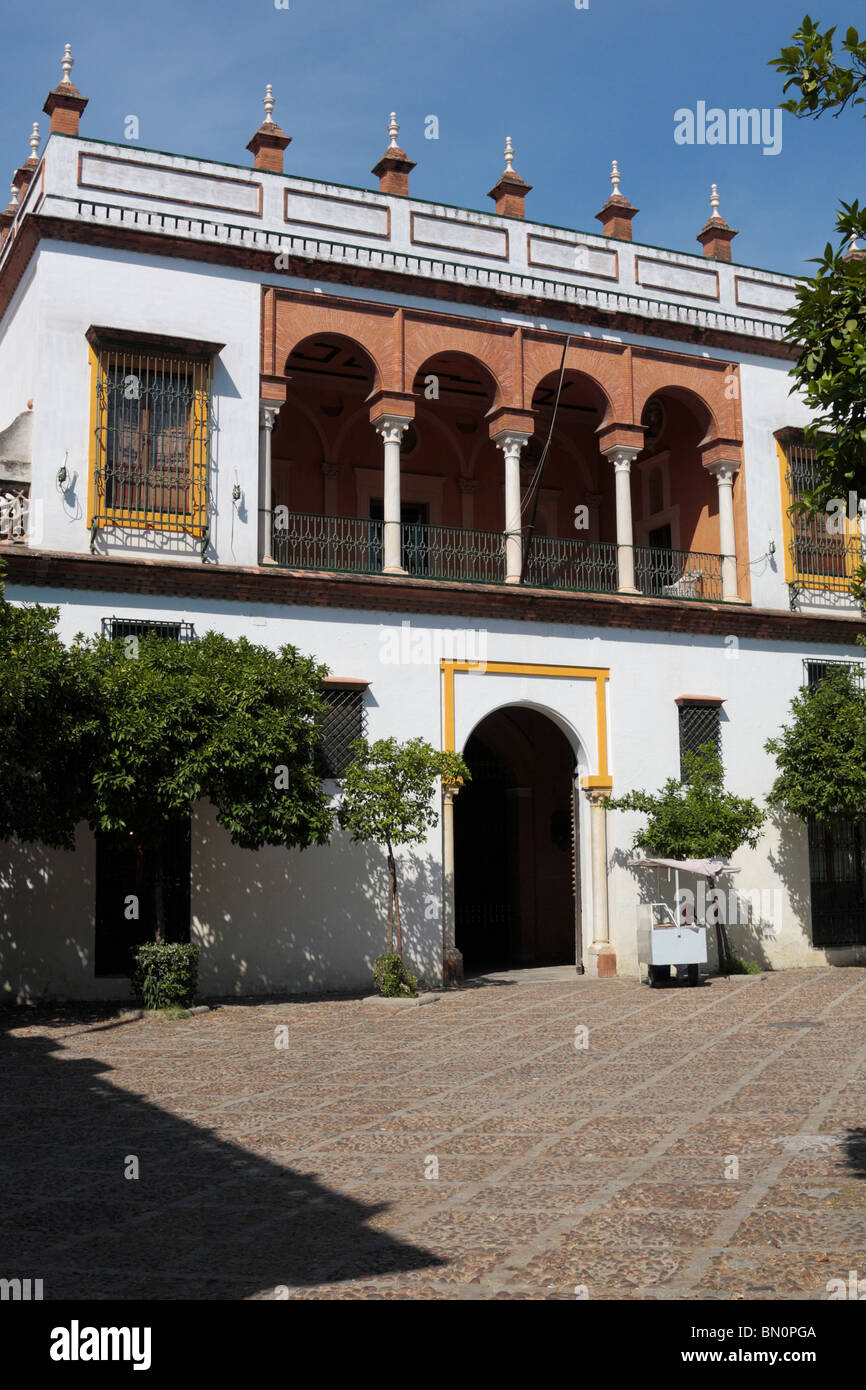 La Casa de Pilatos une maison mudéjar dit à s'inspirer de Ponce Pilate à Rome villa Séville Espagne Europe Ansalucia Banque D'Images